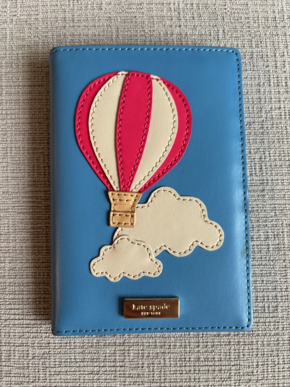 Kate Spade Hot Air Balloon Passport Holder